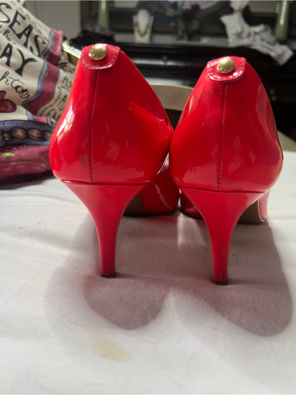 Michael Kors Patent Pointed-Toe Stilettos - Picture 2 of 4